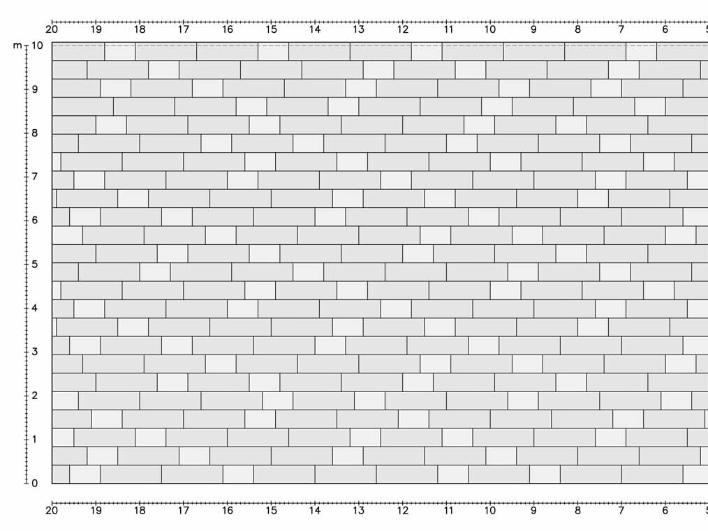 Verlegebeispiel des PREFA Dachpaneel FX.12 - Variante 3